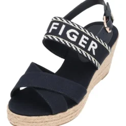 Damen Tommy Hilfiger Sandaletten<FW0FW07091, Sandaletten, Damen, space blue