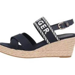 Damen Tommy Hilfiger Sandaletten<FW0FW07091, Sandaletten, Damen, space blue