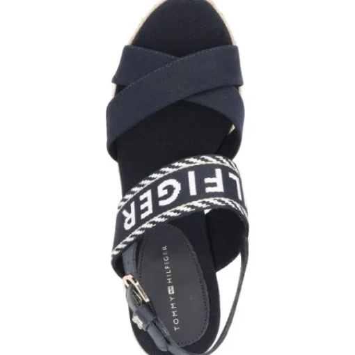 Damen Tommy Hilfiger Sandaletten<FW0FW07091, Sandaletten, Damen, space blue
