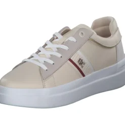 Damen Tommy Hilfiger Klassische- & Business Schuhe<FW0FW07387, Schnürschuhe, Damen, Beige