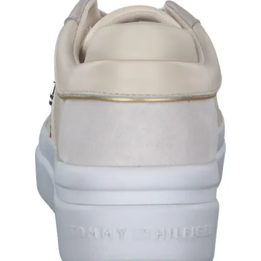Damen Tommy Hilfiger Klassische- & Business Schuhe<FW0FW07387, Schnürschuhe, Damen, Beige