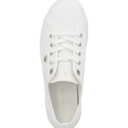 Damen Tommy Hilfiger Klassische- & Business Schuhe<FW0FW08063, Schnürschuhe, Damen, Weiß