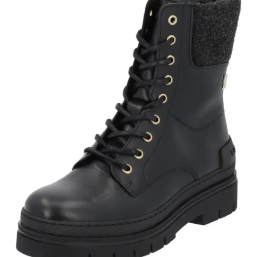 Damen Tommy Hilfiger Stiefel<FW0FW07500, Stiefeletten, Damen, Schwarz