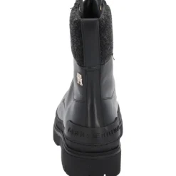 Damen Tommy Hilfiger Stiefel<FW0FW07500, Stiefeletten, Damen, Schwarz
