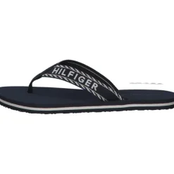 Damen Tommy Hilfiger Pantoletten & Badeschuhe<FW0FW07143, Zehentrenner, Damen, space blue