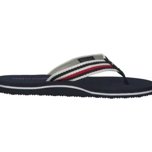 Damen Tommy Hilfiger Pantoletten & Badeschuhe<FW0FW07147, Zehentrenner, Damen, space blue