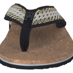 Damen Tommy Hilfiger Pantoletten & Badeschuhe<FW0FW07145, Zehentrenner, Damen, space blue