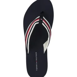 Damen Tommy Hilfiger Pantoletten & Badeschuhe<FW0FW07147, Zehentrenner, Damen, space blue