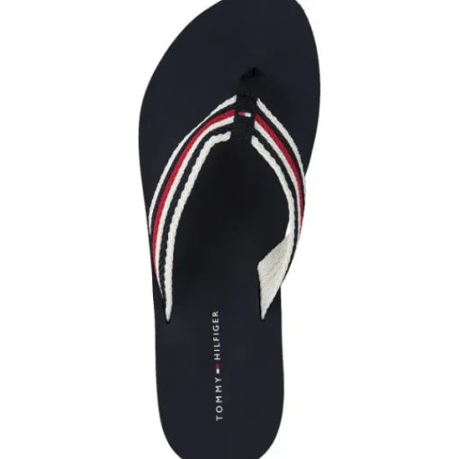 Damen Tommy Hilfiger Pantoletten & Badeschuhe<FW0FW07147, Zehentrenner, Damen, space blue