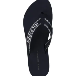 Damen Tommy Hilfiger Pantoletten & Badeschuhe<FW0FW07143, Zehentrenner, Damen, space blue