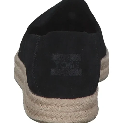 Damen Toms Slipper<Carolina 10020690, Slipper, Damen, Schwarz