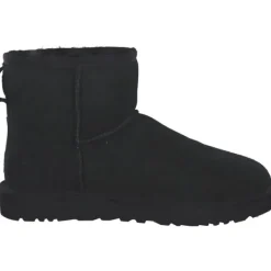Damen UGG Stiefel<Classic Mini 1016222, Schlupfstiefeletten, Damen, Schwarz (Black)