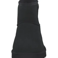 Damen UGG Stiefel<Classic Mini 1016222, Schlupfstiefeletten, Damen, Schwarz (Black)