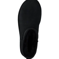 Damen UGG Stiefel<Classic Mini 1016222, Schlupfstiefeletten, Damen, Schwarz (Black)