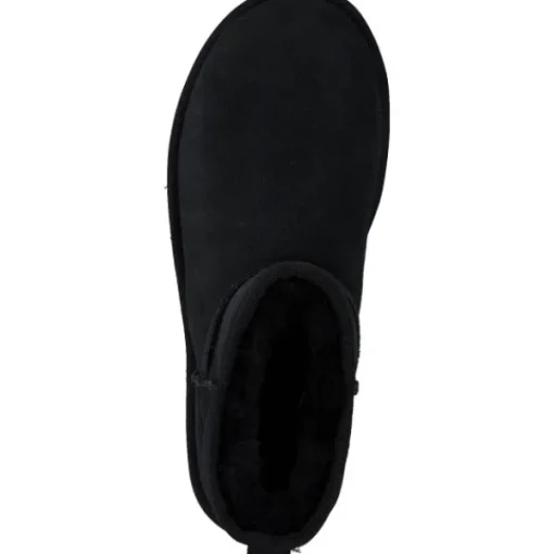 Damen UGG Stiefel<Classic Mini 1016222, Schlupfstiefeletten, Damen, Schwarz (Black)