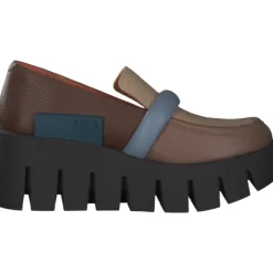 Damen Unisa Slipper<Grip Loafer Mid, Slipper, Damen, Braun