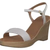 Damen Unisa Sandaletten<Rita, Plateau-Sandaletten, Damen, IVORY