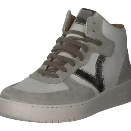 Damen Viktoria Sneakers<1258223, Sneakers High, Damen, khaki/white
