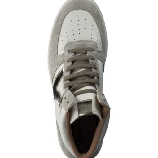 Damen Viktoria Sneakers<1258223, Sneakers High, Damen, khaki/white