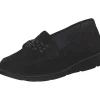 Damen Waldläufer Slipper<693506-191/001 Inga K, Slipper, Damen, Schwarz