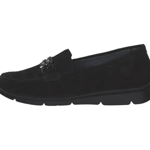 Damen Waldläufer Slipper<693506-191/001 Inga K, Slipper, Damen, Schwarz