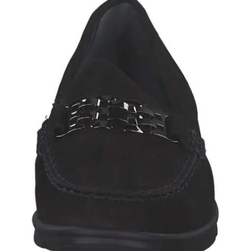 Damen Waldläufer Slipper<693506-191/001 Inga K, Slipper, Damen, Schwarz