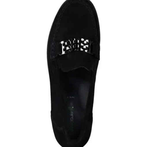 Damen Waldläufer Slipper<693506-191/001 Inga K, Slipper, Damen, Schwarz