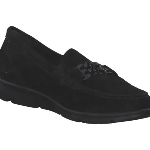 Damen Waldläufer Slipper<693506-191/001 Inga K, Slipper, Damen, Schwarz