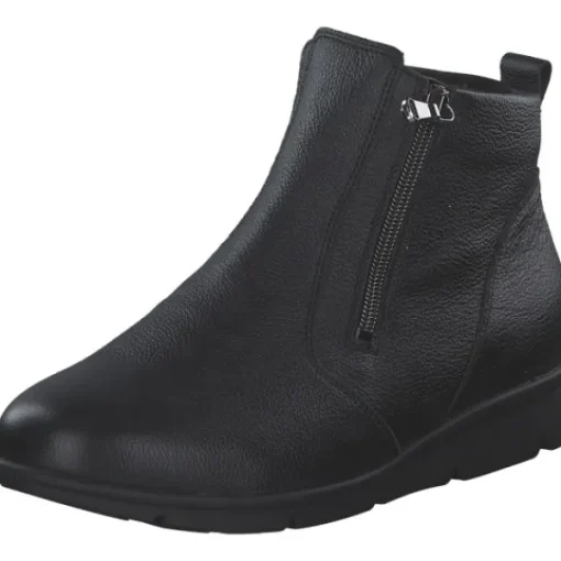Damen Waldläufer Stiefel<693802-171/001 Inga K, Stiefel, Damen, Schwarz