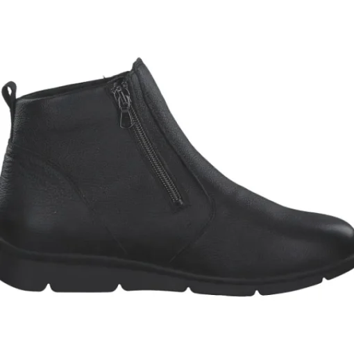 Damen Waldläufer Stiefel<693802-171/001 Inga K, Stiefel, Damen, Schwarz