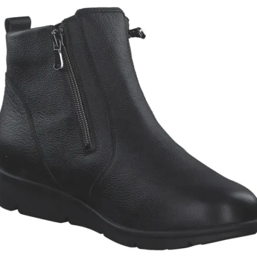 Damen Waldläufer Stiefel<693802-171/001 Inga K, Stiefel, Damen, Schwarz