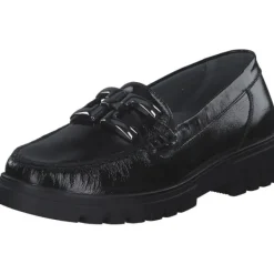 Damen Waldläufer Slipper<723508-143/001 Serena H, Slipper, Damen, Schwarz