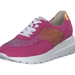 Damen Waldläufer Klassische- & Business Schuhe<Feli 793006, Schnürschuhe, Damen, Azalea Orange