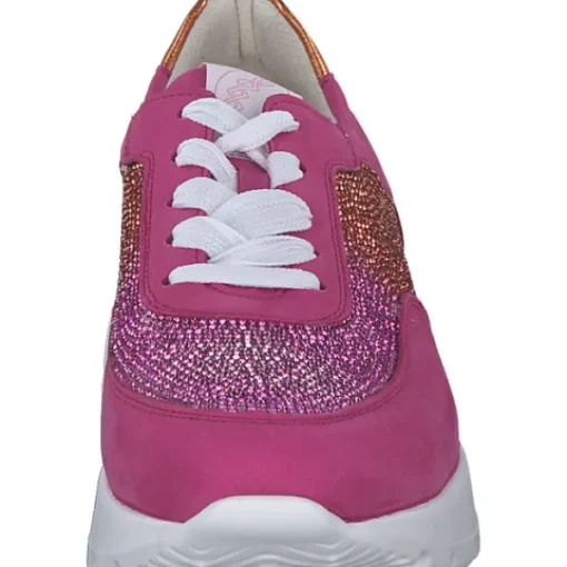Damen Waldläufer Klassische- & Business Schuhe<Feli 793006, Schnürschuhe, Damen, Azalea Orange