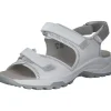 Damen Waldläufer Sandalen<Flora 791002, Klassische Sandalen, Damen, Weiß