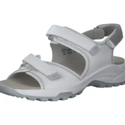 Damen Waldläufer Sandalen<Flora 791002, Klassische Sandalen, Damen, Weiß