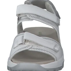 Damen Waldläufer Sandalen<Flora 791002, Klassische Sandalen, Damen, Weiß