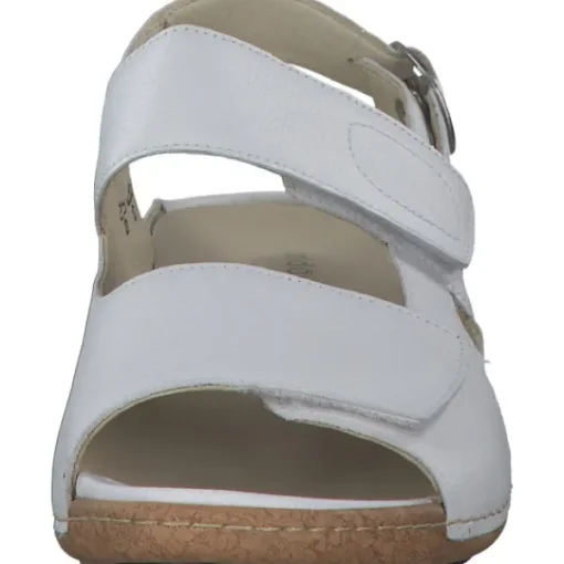 Damen Waldläufer Sandaletten<Heliett 342022, Sandaletten, Damen, WEISS