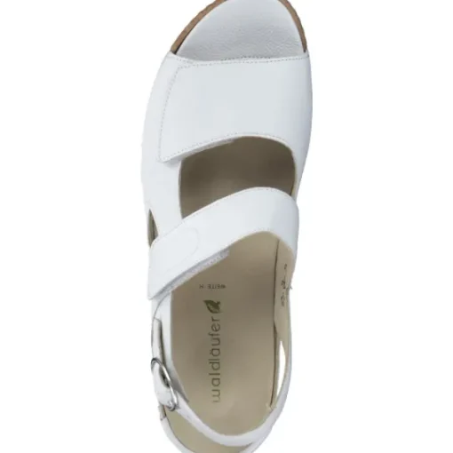 Damen Waldläufer Sandaletten<Heliett 342022, Sandaletten, Damen, WEISS