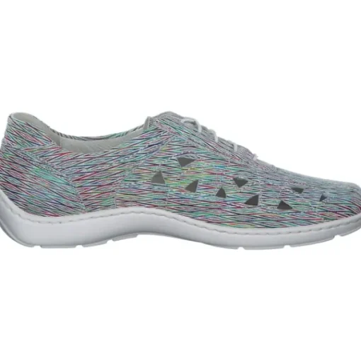 Damen Waldläufer Klassische- & Business Schuhe<Henni 496003, Schnürschuhe, Damen, Grau
