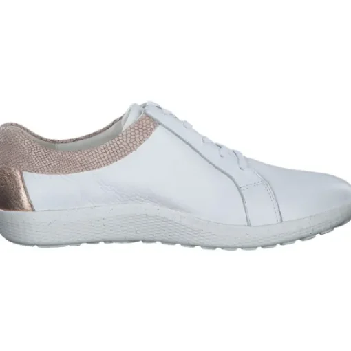 Damen Waldläufer Klassische- & Business Schuhe<Ira 634002, Schnürschuhe, Damen, WEISS SKIN ROSÈGOLD