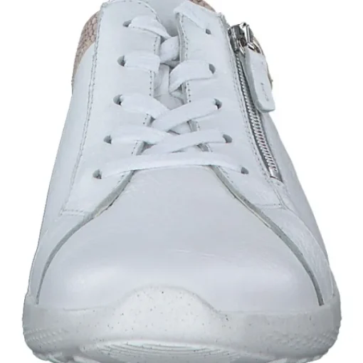 Damen Waldläufer Klassische- & Business Schuhe<Ira 634002, Schnürschuhe, Damen, WEISS SKIN ROSÈGOLD