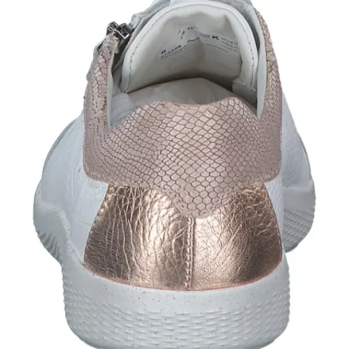 Damen Waldläufer Klassische- & Business Schuhe<Ira 634002, Schnürschuhe, Damen, WEISS SKIN ROSÈGOLD