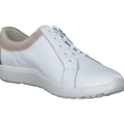 Damen Waldläufer Klassische- & Business Schuhe<Ira 634002, Schnürschuhe, Damen, WEISS SKIN ROSÈGOLD