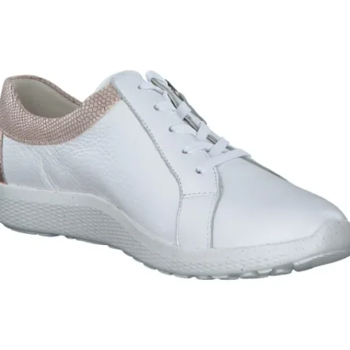 Damen Waldläufer Klassische- & Business Schuhe<Ira 634002, Schnürschuhe, Damen, WEISS SKIN ROSÈGOLD