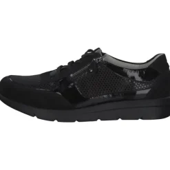 Damen Waldläufer Klassische- & Business Schuhe<Jenny 661003, Schnürschuhe, Damen, Schwarz