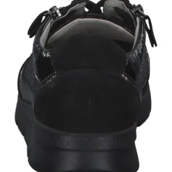 Damen Waldläufer Klassische- & Business Schuhe<Jenny 661003, Schnürschuhe, Damen, Schwarz