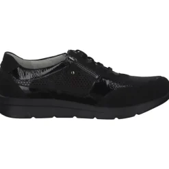 Damen Waldläufer Klassische- & Business Schuhe<Jenny 661003, Schnürschuhe, Damen, Schwarz