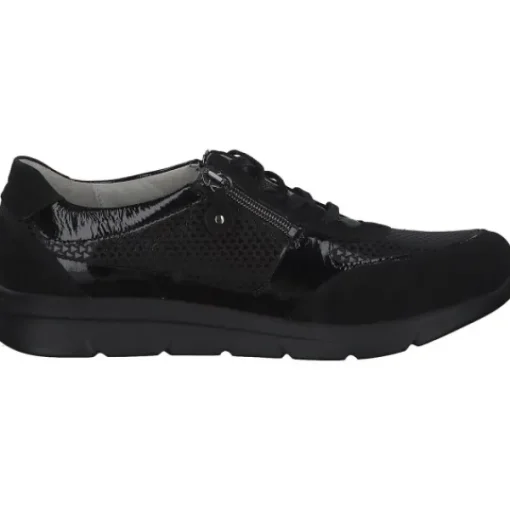 Damen Waldläufer Klassische- & Business Schuhe<Jenny 661003, Schnürschuhe, Damen, Schwarz