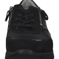 Damen Waldläufer Klassische- & Business Schuhe<Jenny 661003, Schnürschuhe, Damen, Schwarz